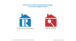 Desktop Screenshot of naplesrealestatesearch.info